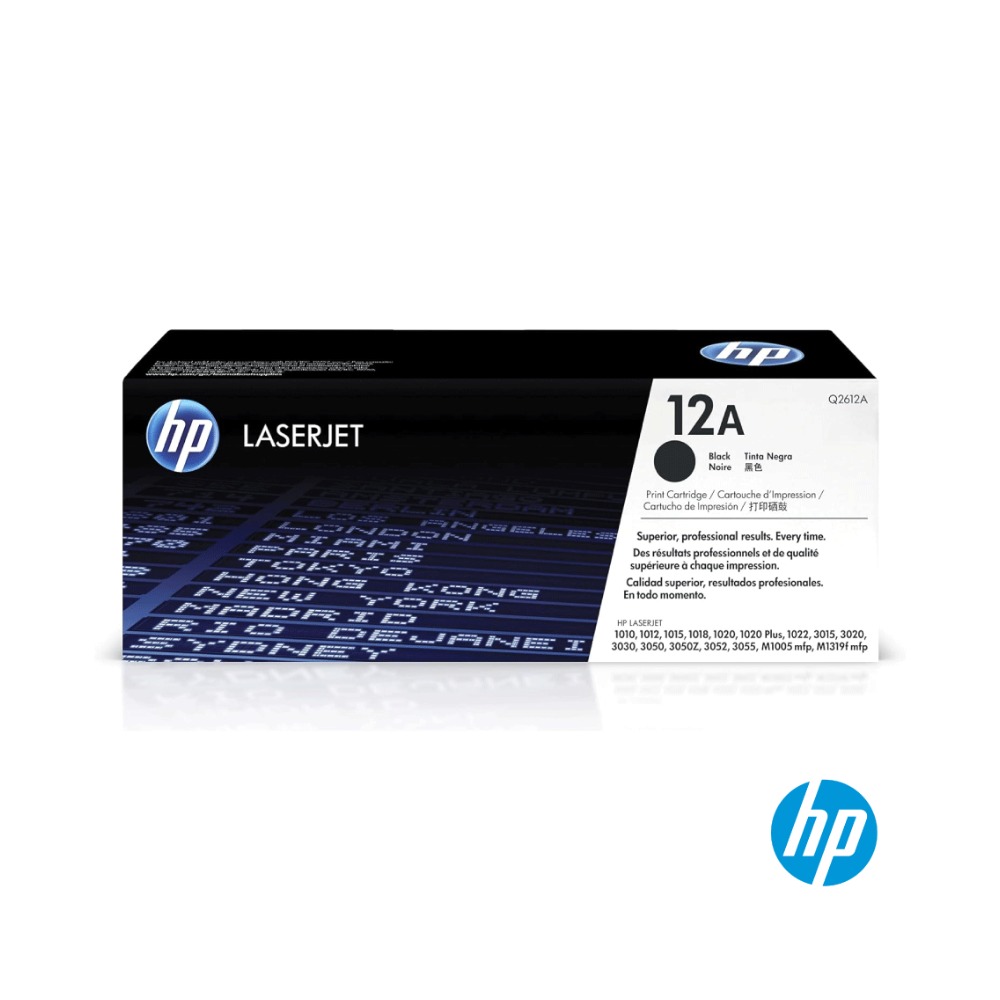 [GTO-0211] HP 12A Black Toner (Q2612A)