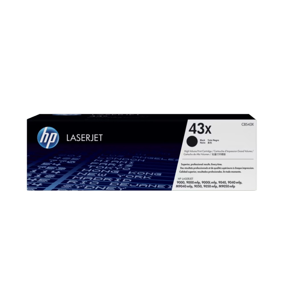 [GTO-0359] HP 43X High Yield Black Toner (C8543X) (Original)