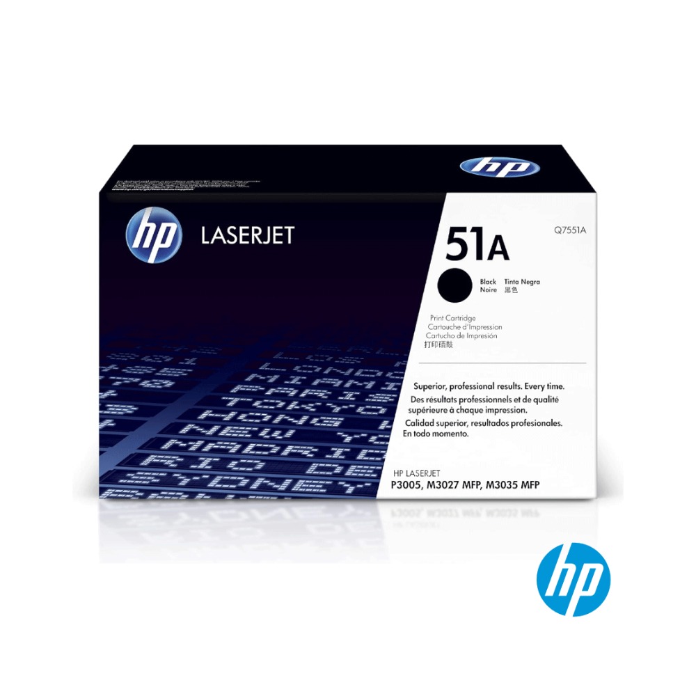 [GTO-0404] HP 51A Black Toner (Q7551A) (Original)