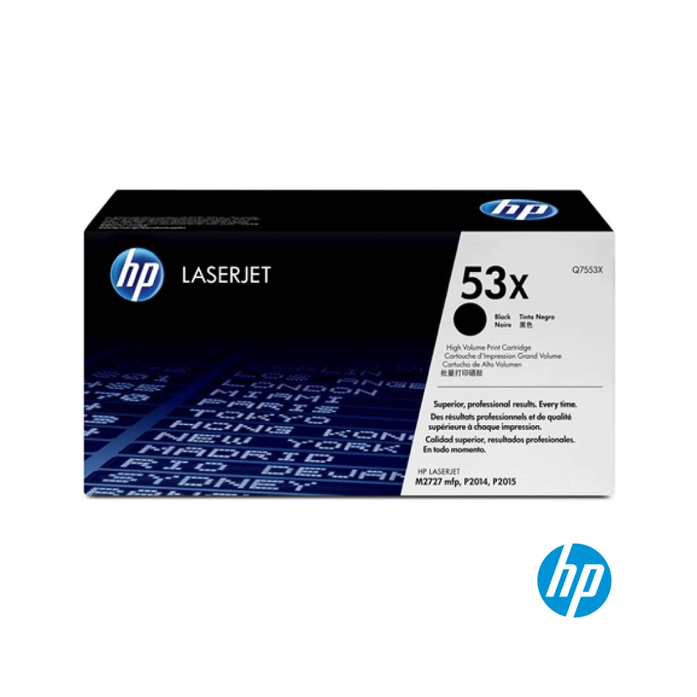[GTO-0406] HP 53X High Yield Black Toner (Q7553X)