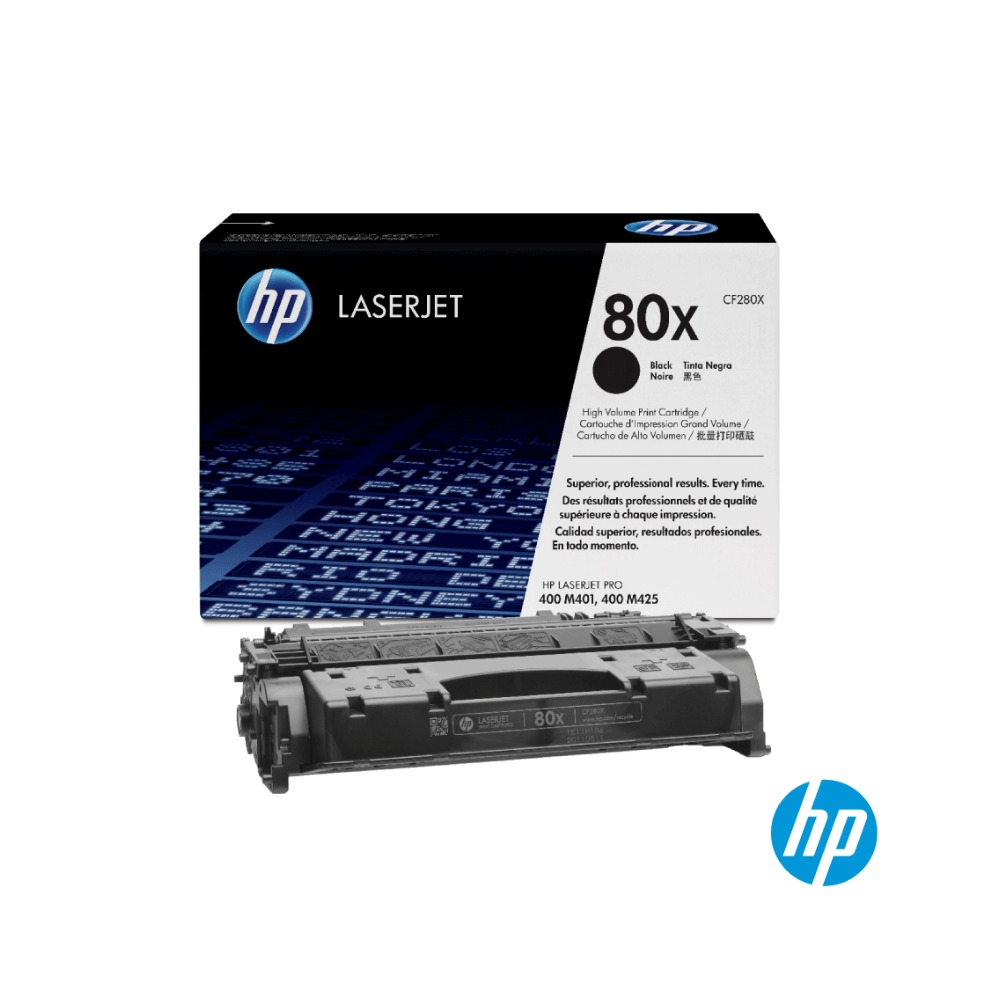 [GTO-0520] HP 80X High Yield Black Toner (CF280X)