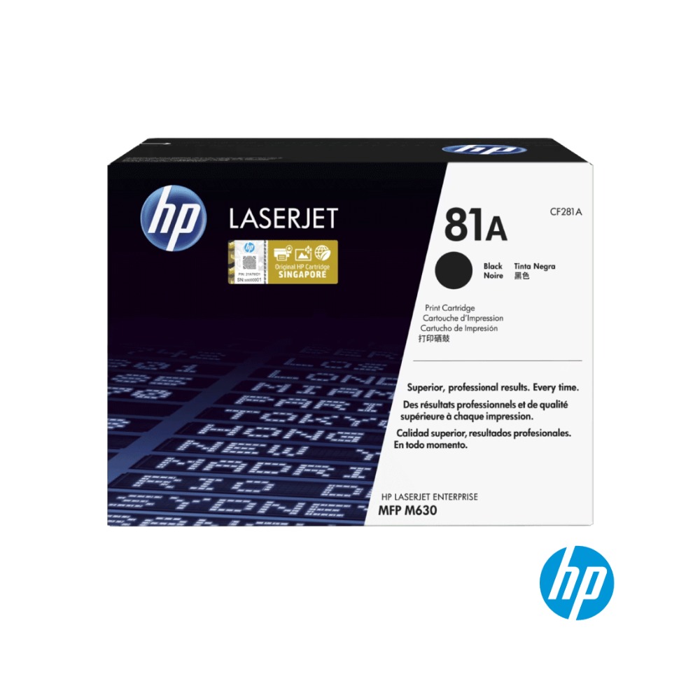 [GTO-0522] HP 81A Black Toner (CF281A) (Original)