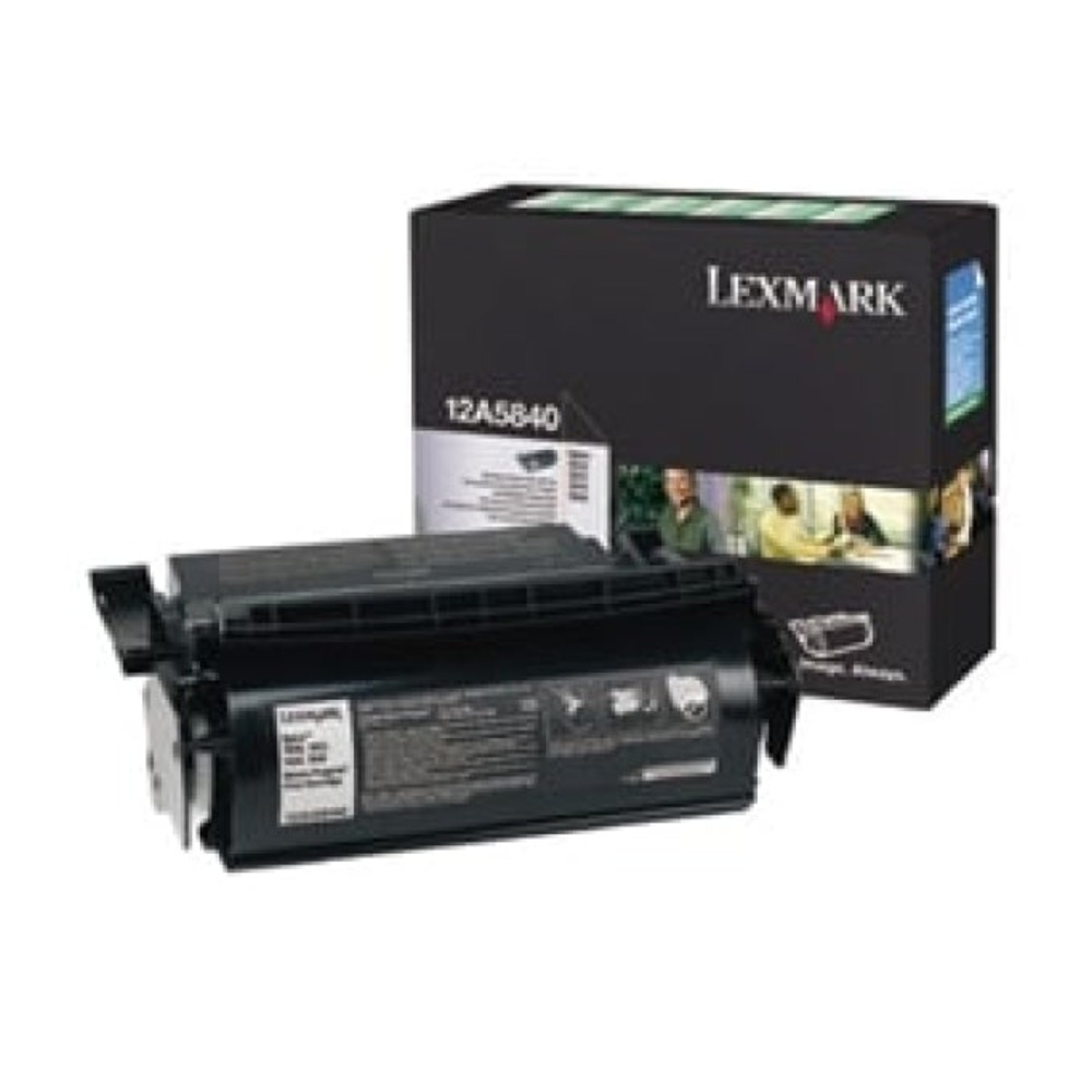 [GTO-0770] Lexmark 12A5840 Black Return Programme Toner