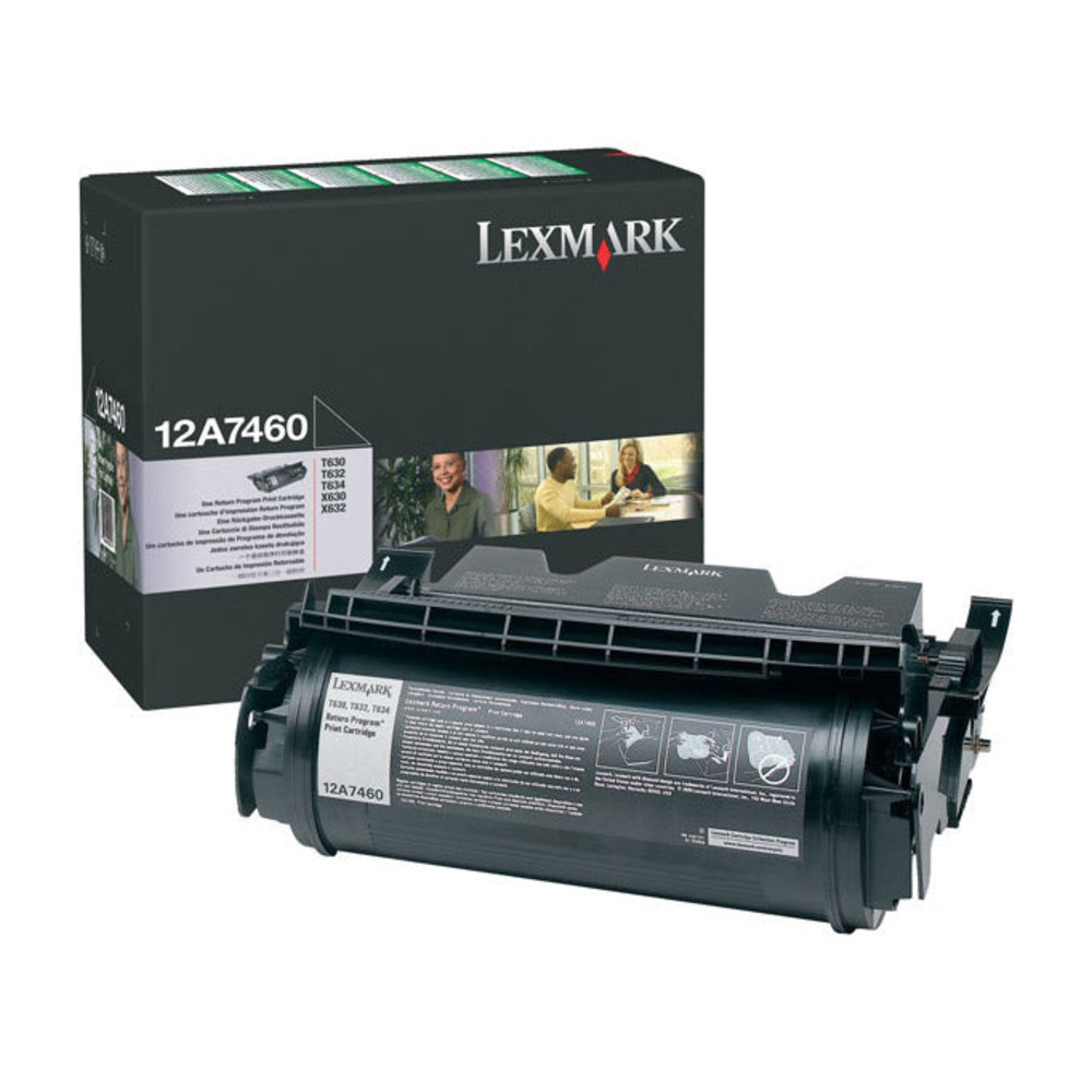 [GTO-0774] Lexmark 12A7460 Black Return Programme Toner