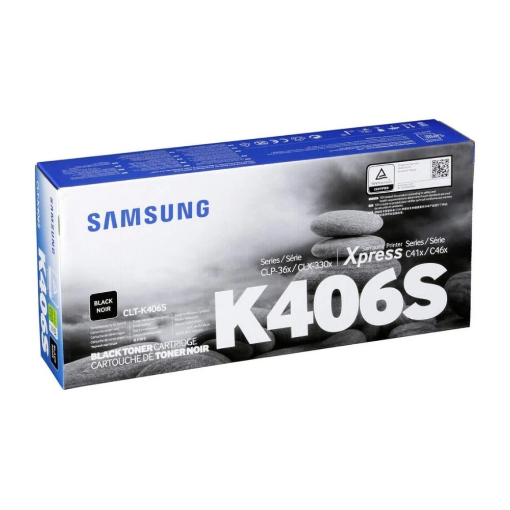 [GTO-0967] Samsung CLT-406S Toner (Black, Original)