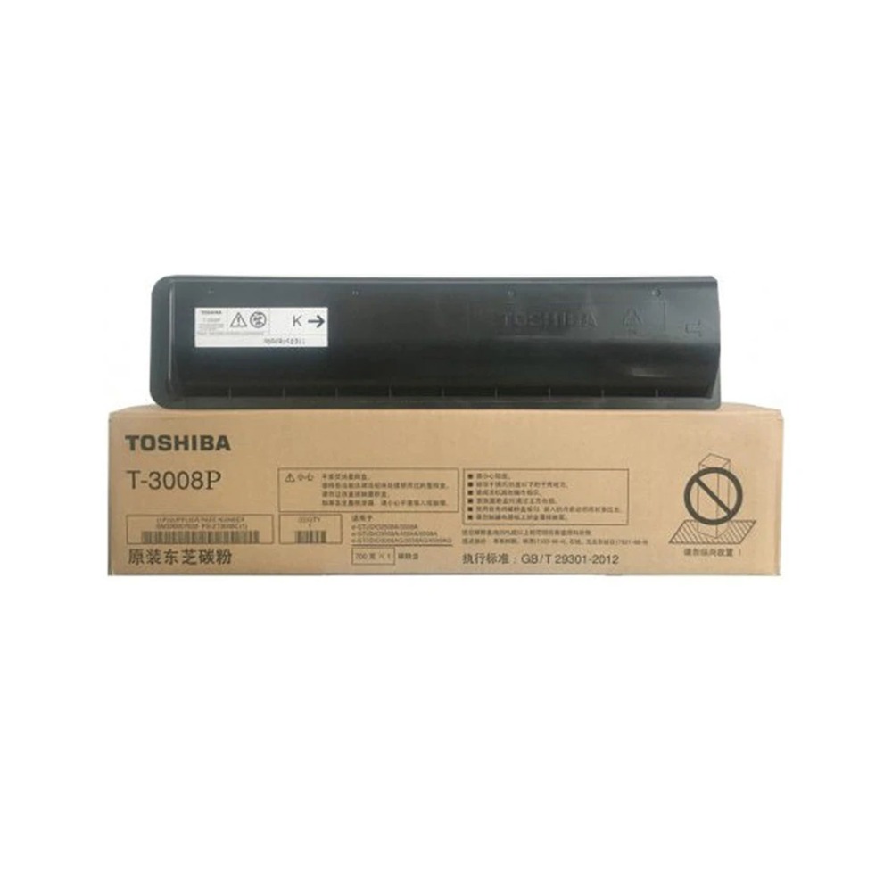 [GTO-1125] Toshiba T-3008P Black Toner (Original)