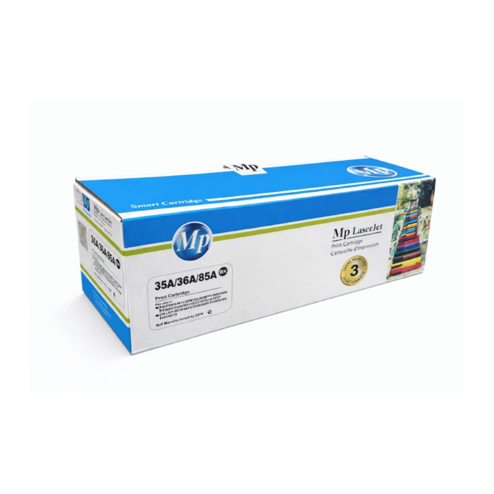 [CTO-1688] HP 78 CE278A, Canon 128, 328, 728, Black Toner (MP)