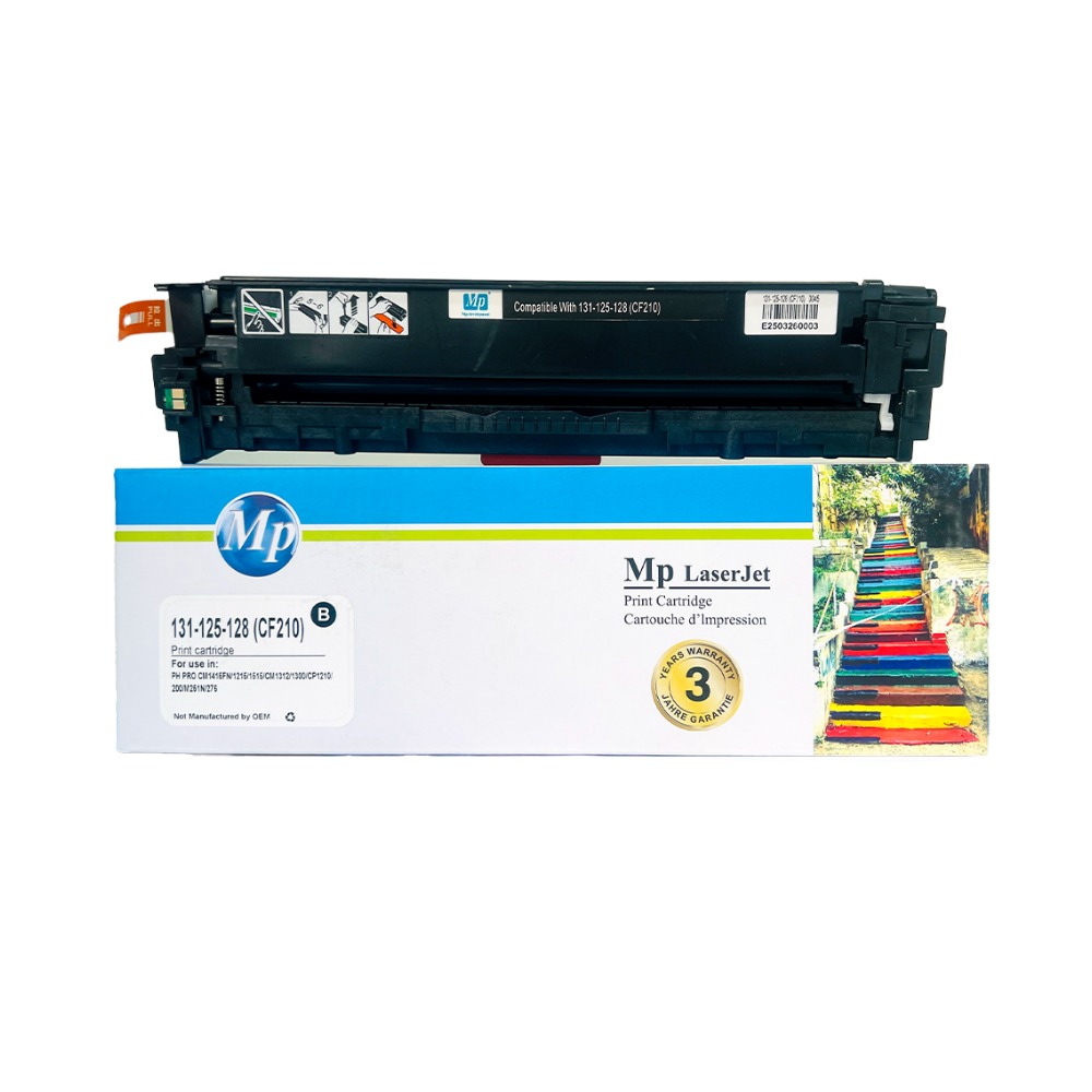 [CTO-1727] HP 125A, 128A, 131A Toner (Black, MP)