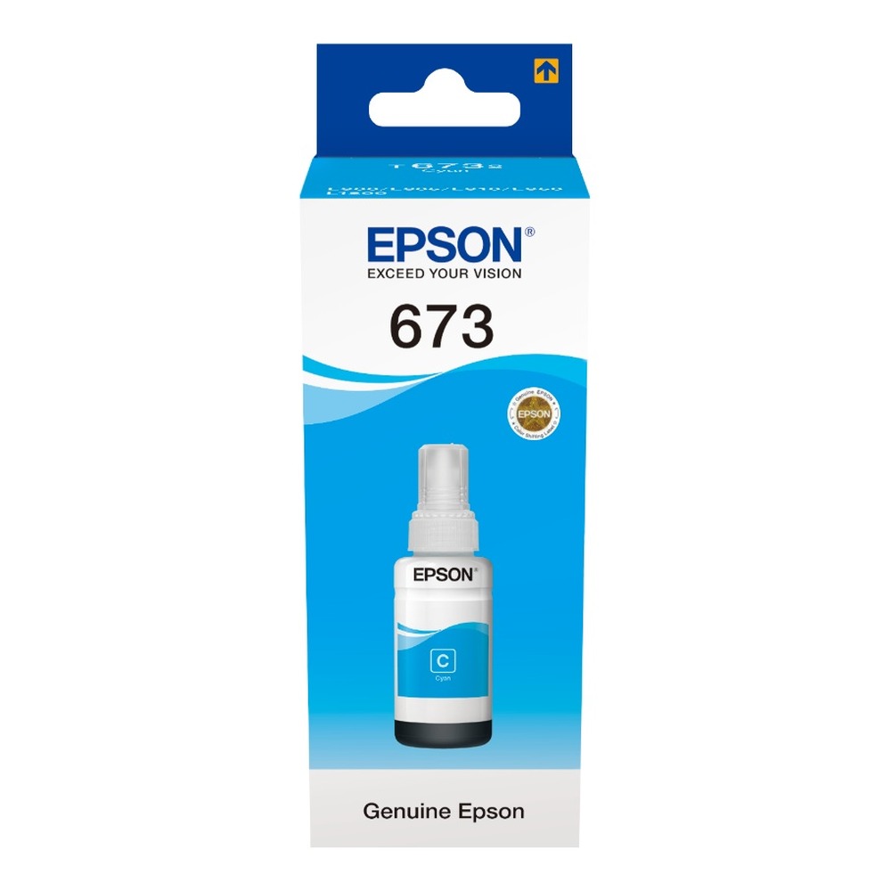 [C13T67324A] Epson T673 Bottle Ink (Cyan)