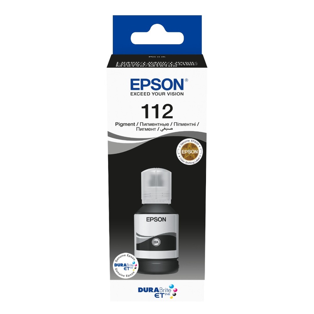 [C13T06C14A] Epson 112 EcoTank Bottle Ink (Black)