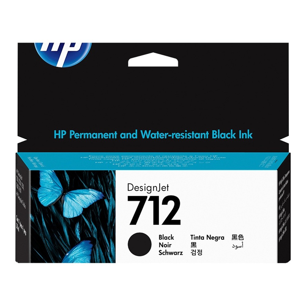[3ED70A] Hp 712 Ink (Black)