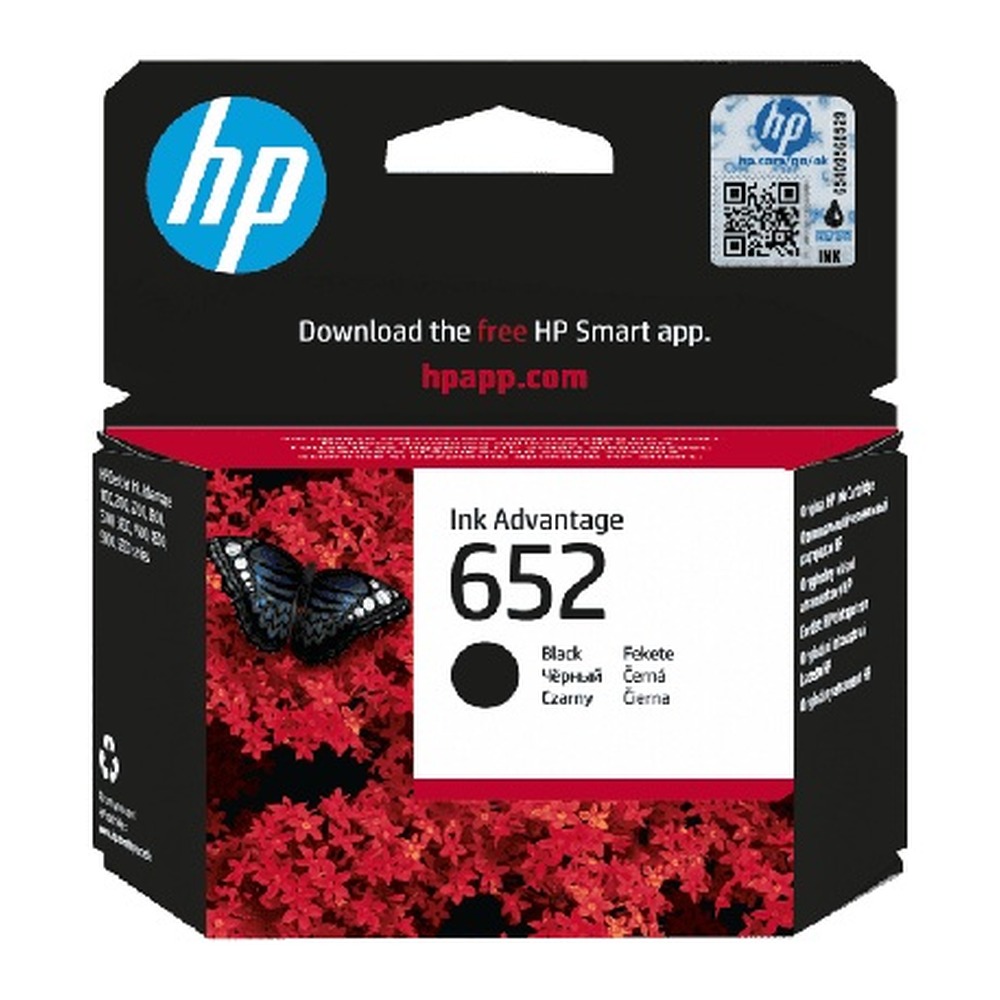 [F6V25AE] Hp 652 Ink (Black)