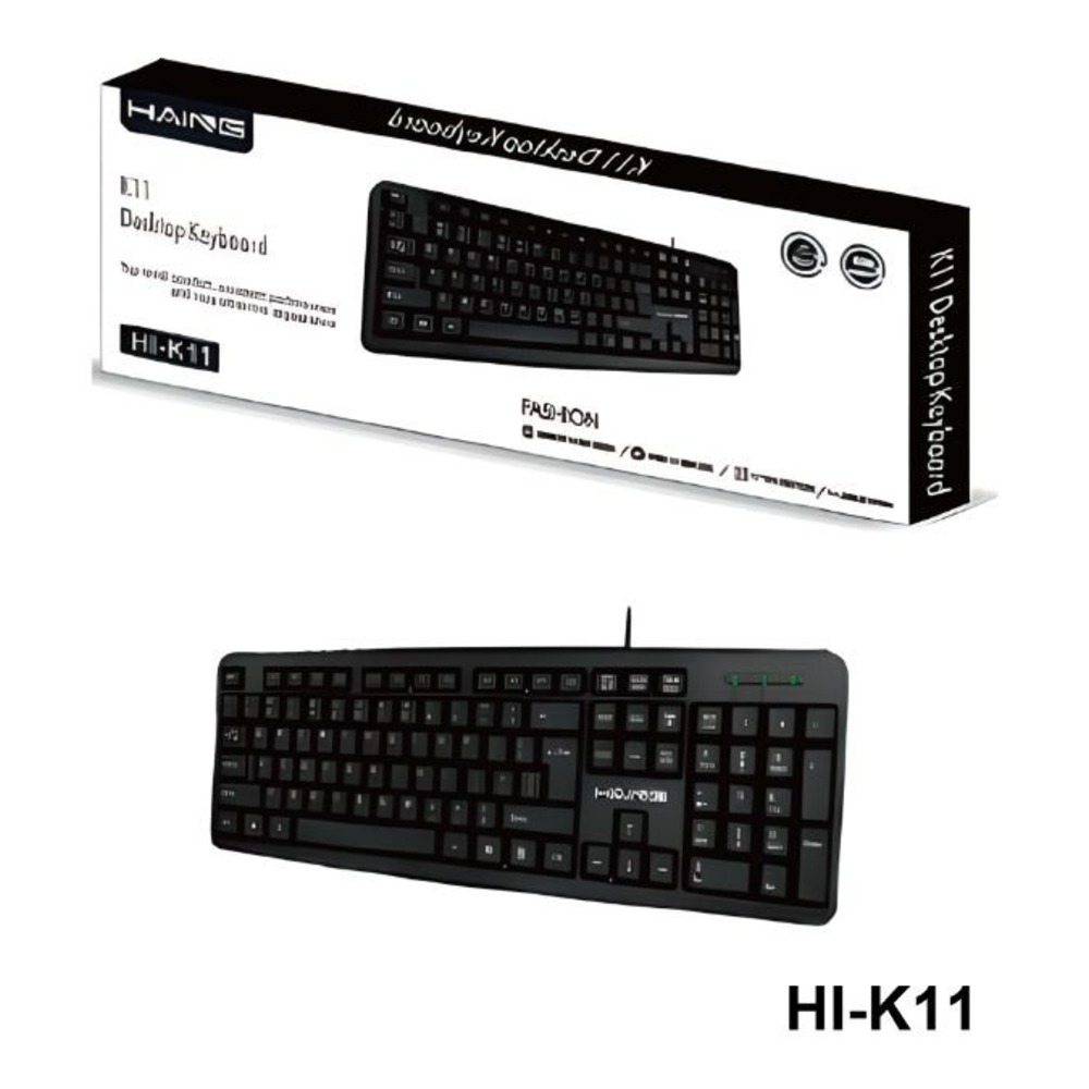 [GAE-0030] HAING Desktop Keyboard, Wired Keyboard, USB wired