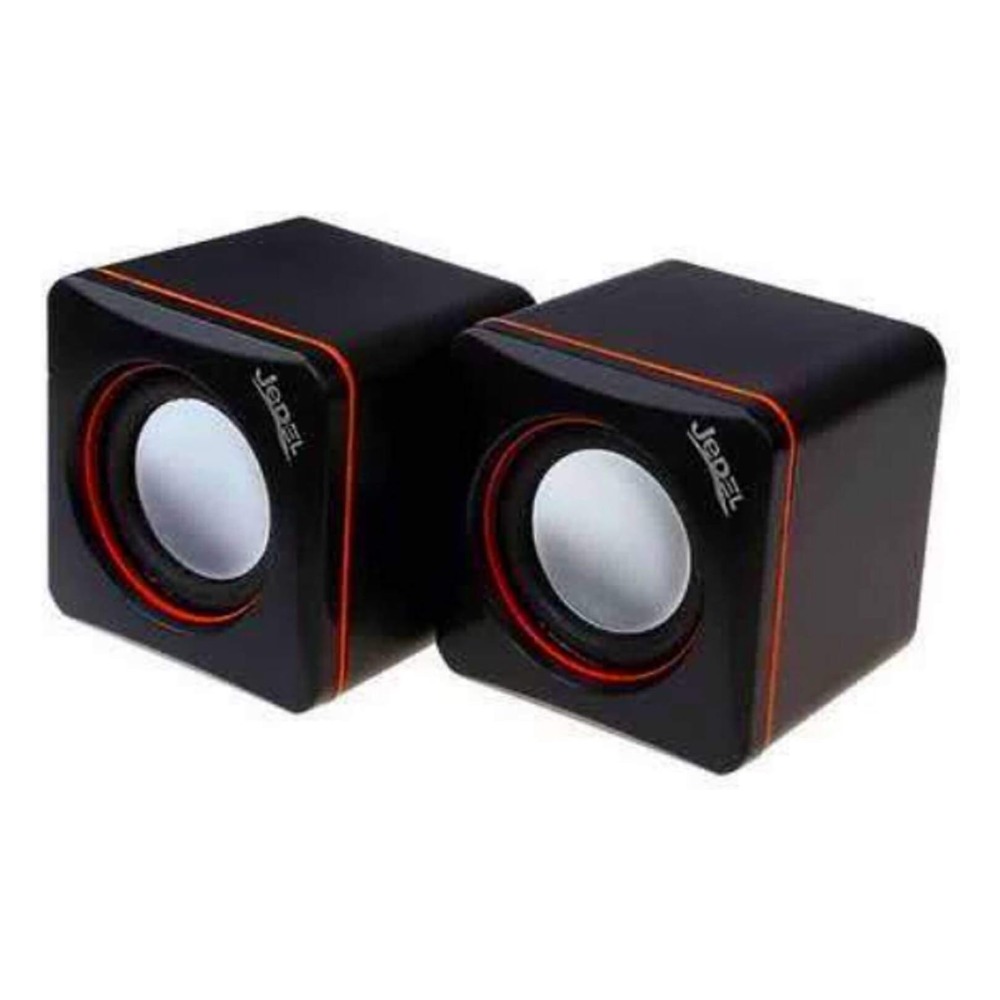 [GAE-0113] Jedel CK4 USB Powered Mini Multimedia Speakers 3W, USB Stereo Speakers, 2x3W RMS, USB 2.0 powered, 3.5mm input, volume dial