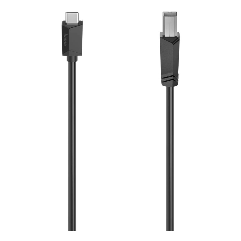 [GAE-0147] Hama USB-C to USB-B Cable, USB 2.0, 480 Mbit/s, 1.5 m