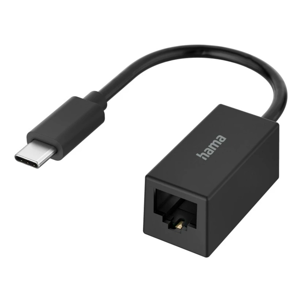 [GAE-0148] Hama USB-C to LAN Network Adapter, Gigabit Ethernet