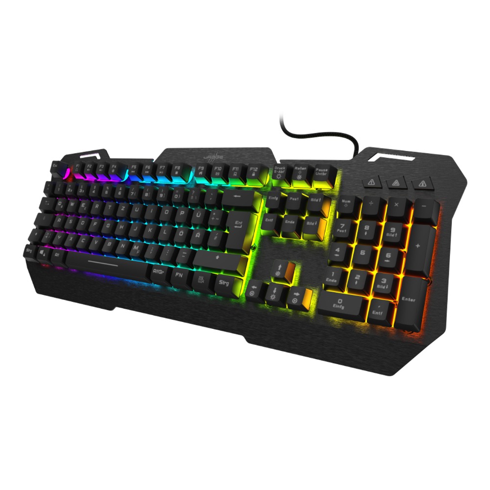 [GAE-0158] uRage Exodus 450 Metal Gaming Keyboard, Wired USB-A, 105 keys, RGB LED, anti-ghosting