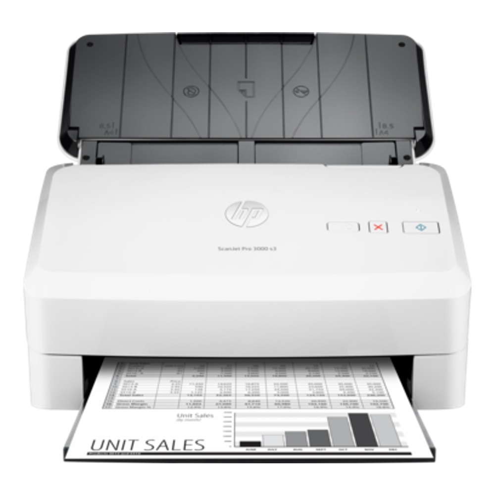 [GSC-0005] HP ScanJet Pro 3000 s3 (L2753A), Sheet-feed, 35ppm, 600dpi, Color, Scanner