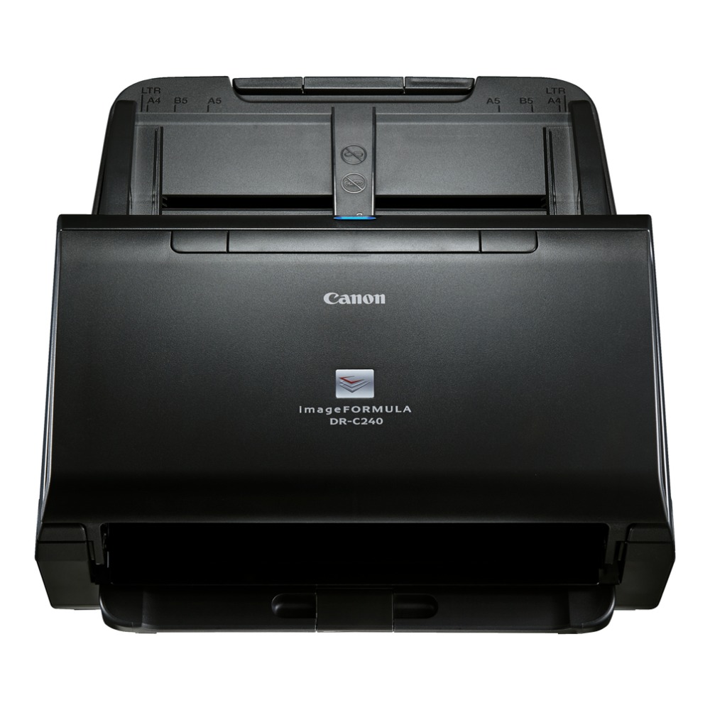 [GSC-0009] Canon imageFORMULA DR-C240 (0651C003AA), Sheet-feed, 45ppm أبيض وأسود / 30ppm ألوان, 600dpi, Color, Scanner