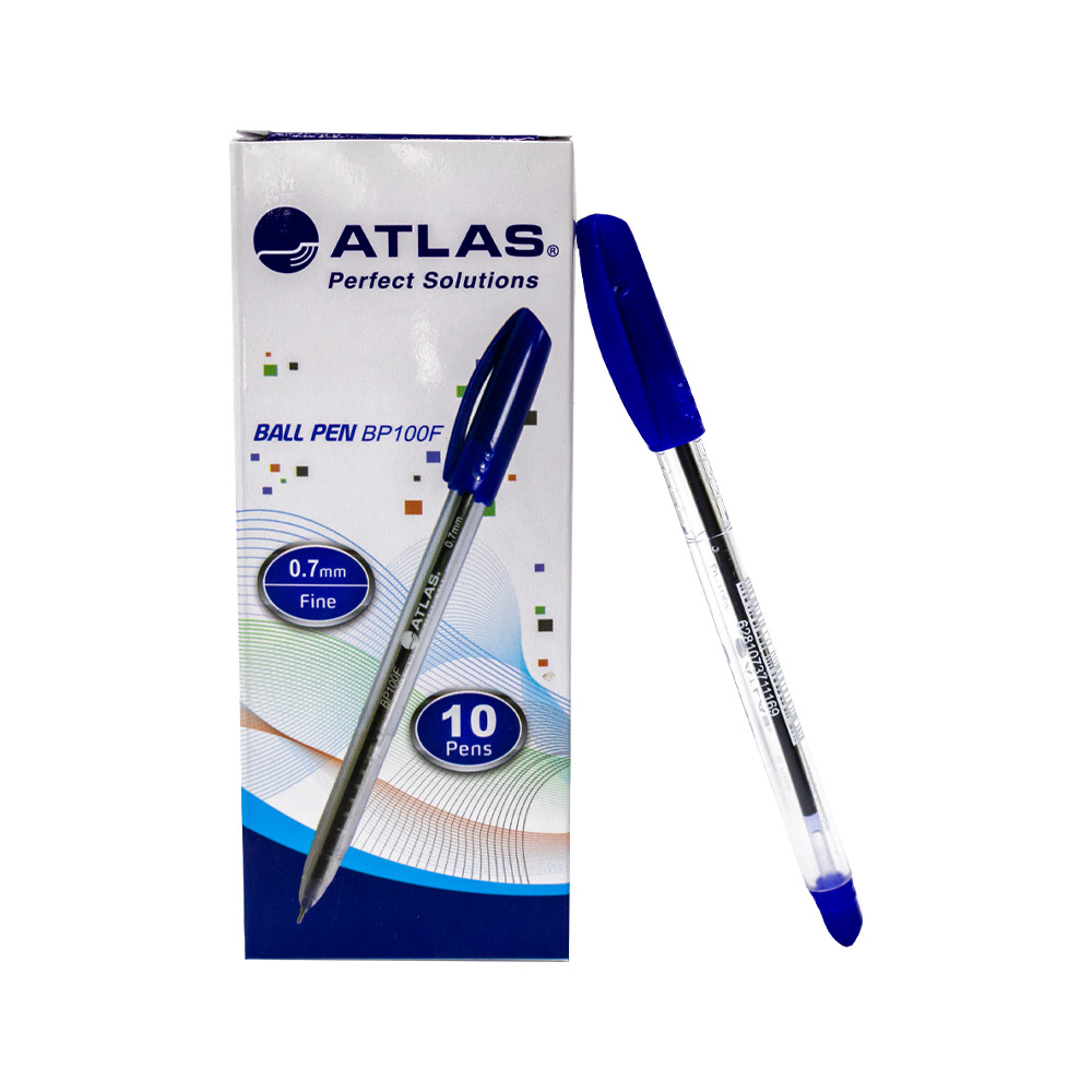 [ASN-0026] قلم جاف Atlas (AS-BP100F, أزرق)