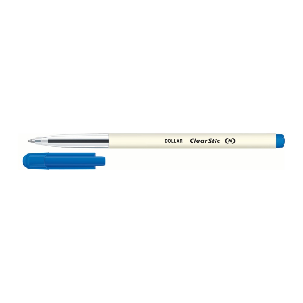 [ASN-0129] قلم جاف Dollar Clear Stick (قياسي, أزرق)