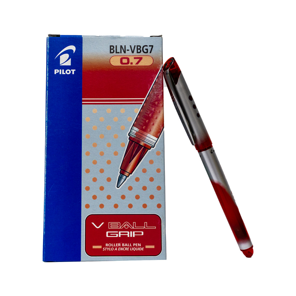 قلم جريب ربل كبس Pilot (1.0 mm, أحمر)