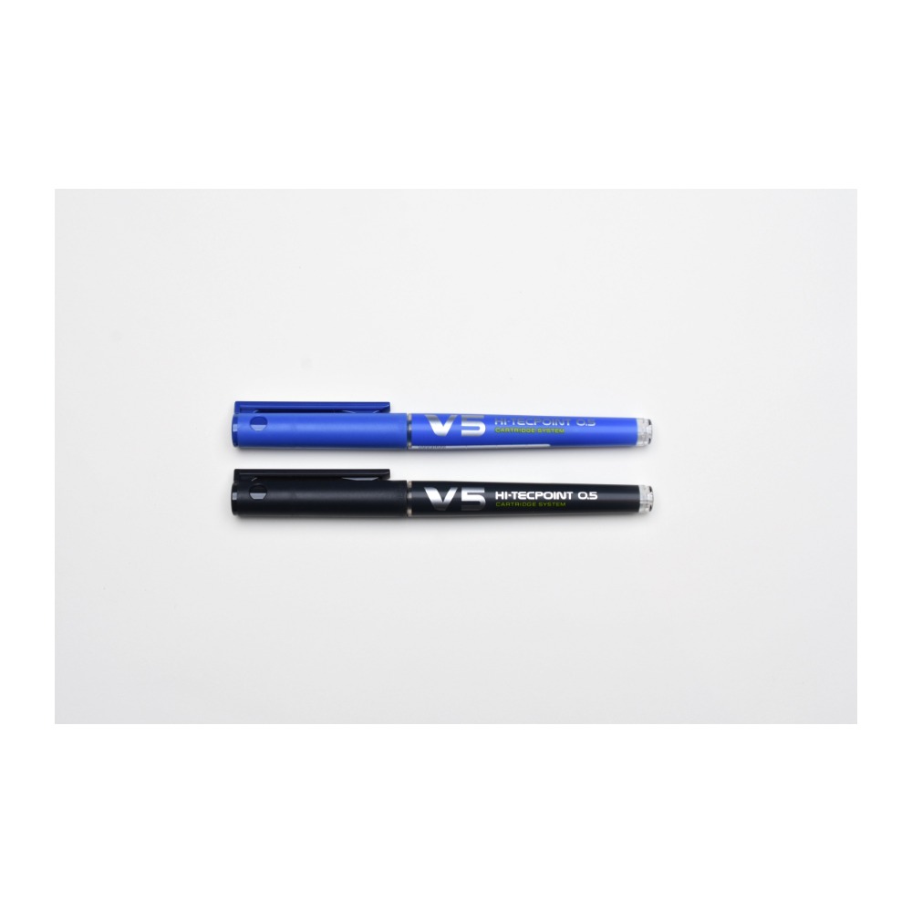 [ASN-0317] قلم رولربول Pilot Hi-Tecpoint V5/V7 (0.5 mm, أزرق)