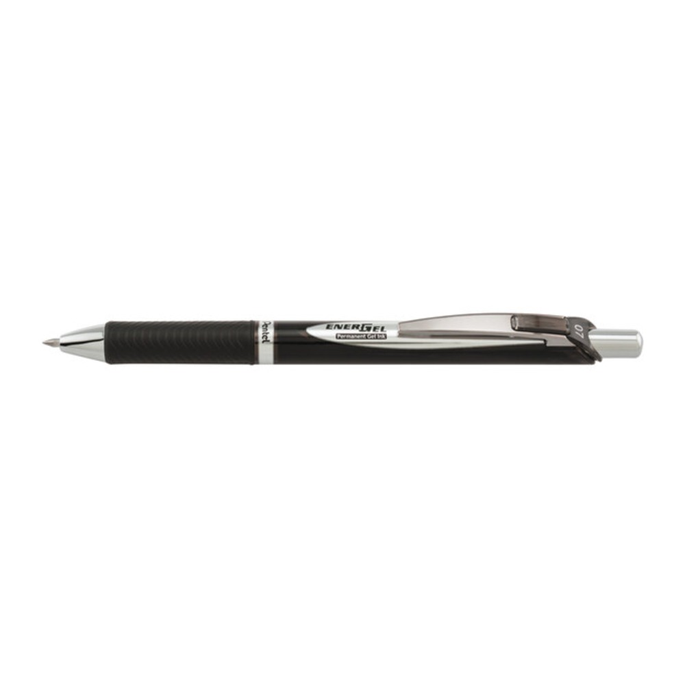 قلم جل Pentel EnerGel PRO Permanent Gel (BLP77) (أحمر)