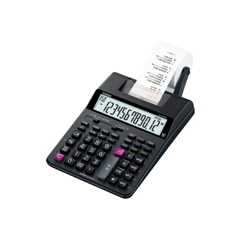 [ASN-0904] آلة حاسبة مع رول Casio (قياسي)