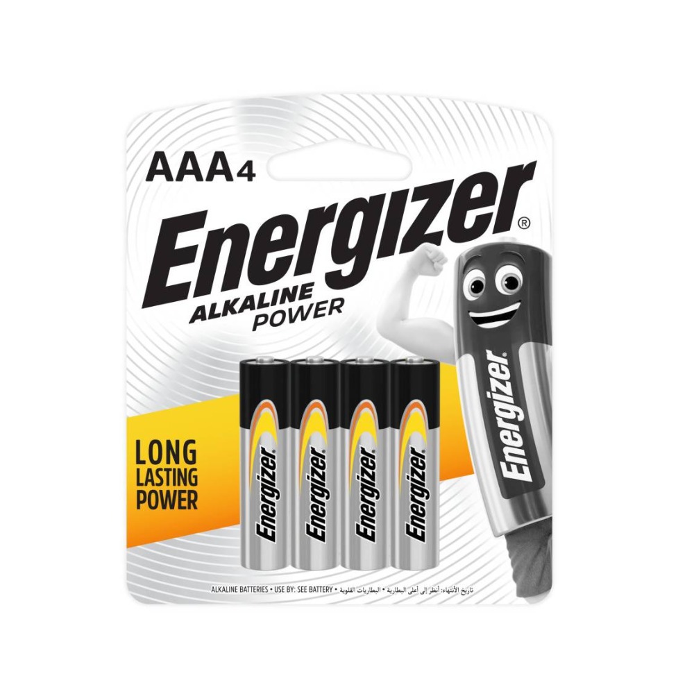 [ASN-0140] بطارية Energizer Alkaline Power (1.5V)